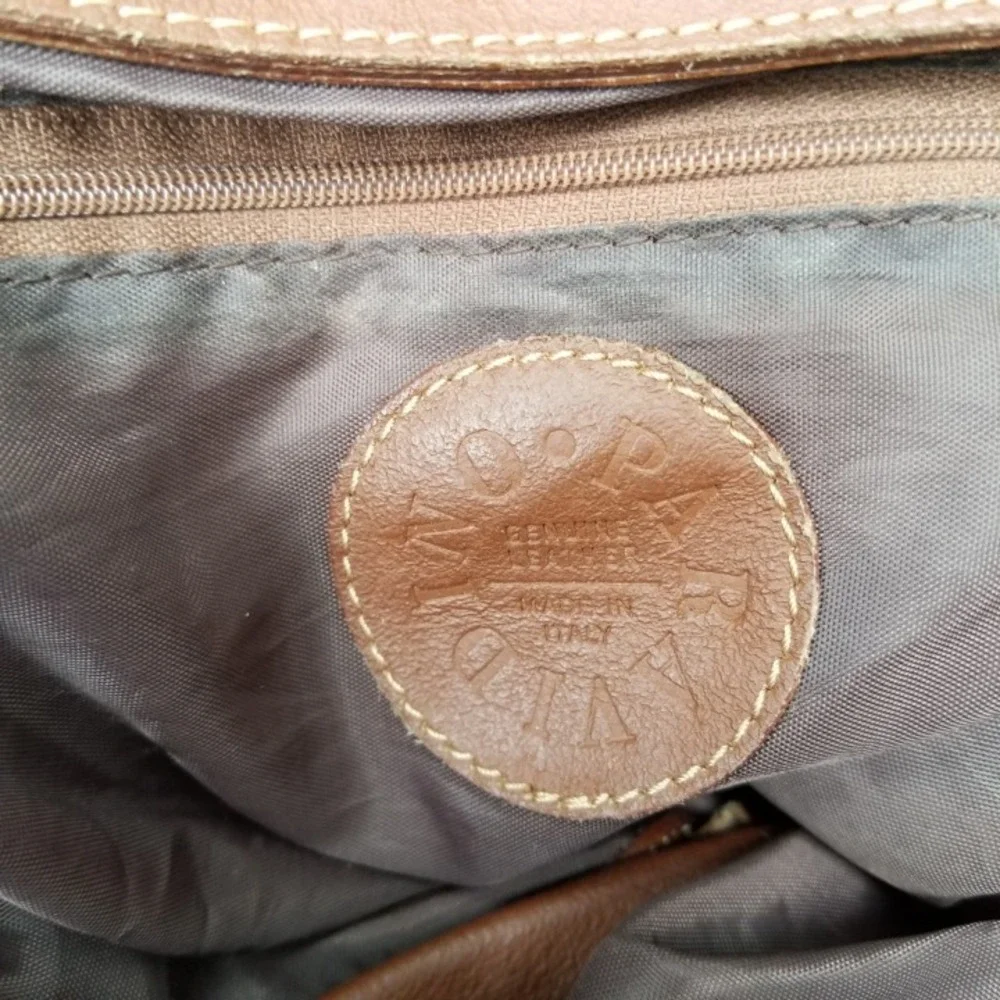 Paravidino Italian Leather Satchel Bag
